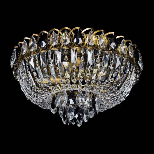 Люстра Астра Бутон №5 черная под бронзу в Химках Гусь Хрустальный