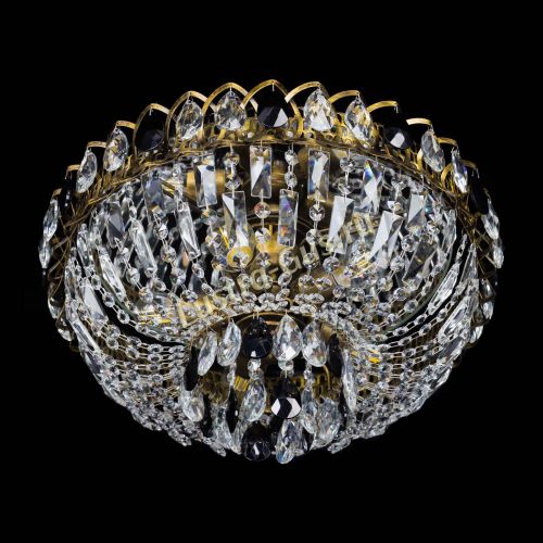 Люстра Астра Бутон №5 черная под бронзу в Химках Гусь Хрустальный