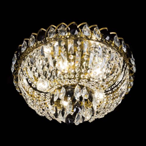 Люстра Астра Бутон №5 черная под бронзу в Химках Гусь Хрустальный