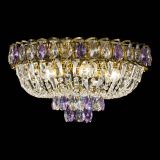 Люстра Астра Бутон №5 фиолетовая под бронзу в Химках