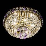 Люстра Астра Бутон №5 фиолетовая под бронзу в Химках
