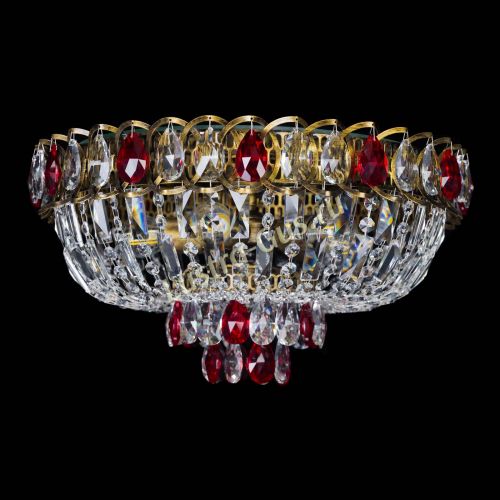 Люстра Астра Бутон №5 красная под бронзу в Химках Люстра Астра Бутон №5 красная под бронзу в Химках