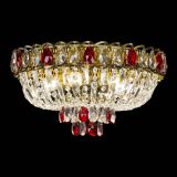 Люстра Астра Бутон №5 красная под бронзу в Химках Люстра Астра Бутон №5 красная под бронзу в Химках