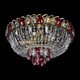 Люстра Астра Бутон №5 красная под бронзу в Химках Люстра Астра Бутон №5 красная под бронзу в Химках