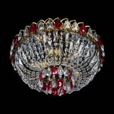 Люстра Астра Бутон №5 красная под бронзу в Химках Люстра Астра Бутон №5 красная под бронзу в Химках