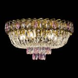 Люстра Астра Бутон №5 розовая под бронзу в Химках