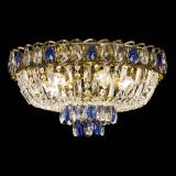 Люстра Астра Бутон №5 синяя под бронзу в Химках