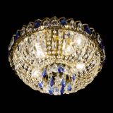 Люстра Астра Бутон №5 синяя под бронзу в Химках