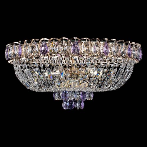 Люстра Астра Бутон №5 фиолетовая в Химках Гусь Хрустальный