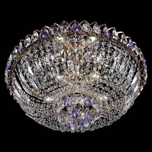 Люстра Астра Бутон №5 фиолетовая в Химках Гусь Хрустальный