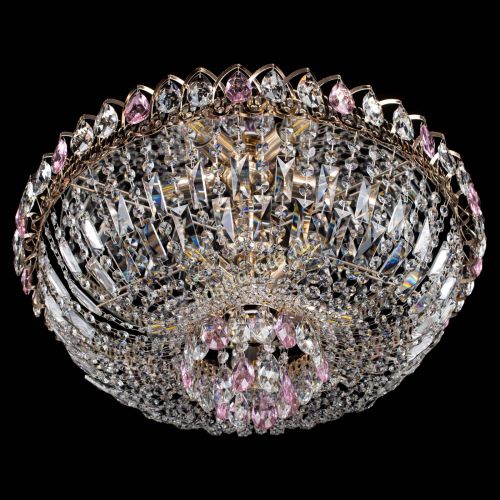 Люстра Астра Бутон №5 розовая в Химках Гусь Хрустальный