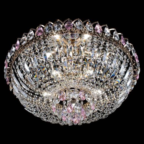 Люстра Астра Бутон №5 розовая в Химках Гусь Хрустальный