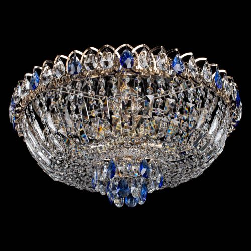 Люстра Астра Бутон №5 синяя в Химках Гусь Хрустальный