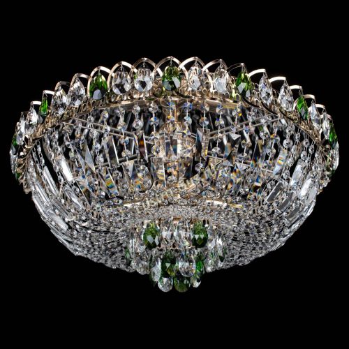 Люстра Астра Бутон №5 зеленая в Химках Гусь Хрустальный