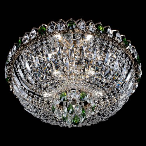 Люстра Астра Бутон №5 зеленая в Химках Гусь Хрустальный