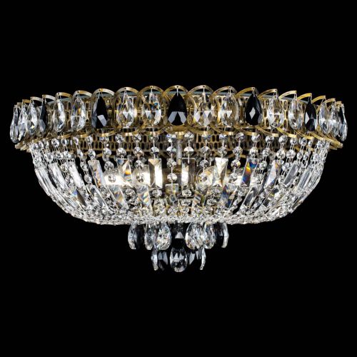 Люстра Астра Бутон №6 под бронзу Черная в Химках Гусь Хрустальный