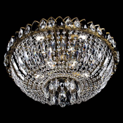 Люстра Астра Бутон №6 под бронзу Черная в Химках Гусь Хрустальный