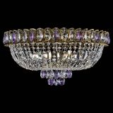 Люстра Астра Бутон №6 под бронзу Фиолетовая в Химках