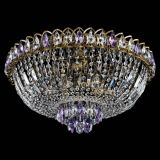 Люстра Астра Бутон №6 под бронзу Фиолетовая в Химках