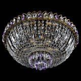 Люстра Астра Бутон №6 под бронзу Фиолетовая в Химках