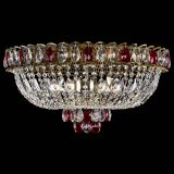 Люстра Астра Бутон №6 под бронзу Красная в Химках