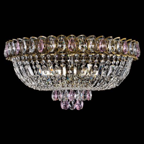 Люстра Астра Бутон №6 под бронзу Розовая в Химках Гусь Хрустальный