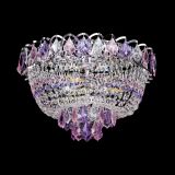 Люстра Астра дубик ровозо-фиолетовая в Химках