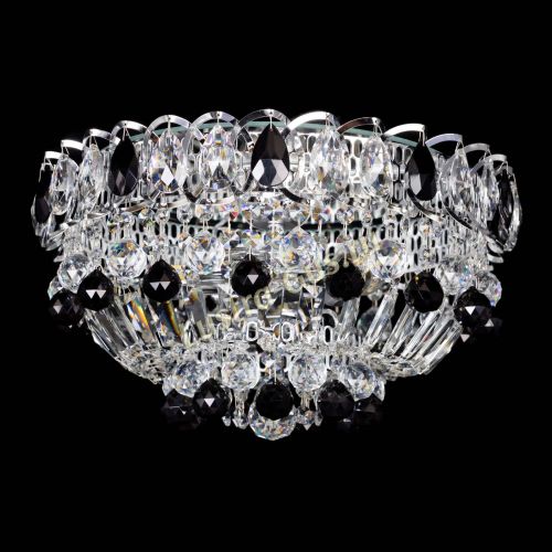 Люстра Астра Шар №3 Черная в Химках Гусь Хрустальный