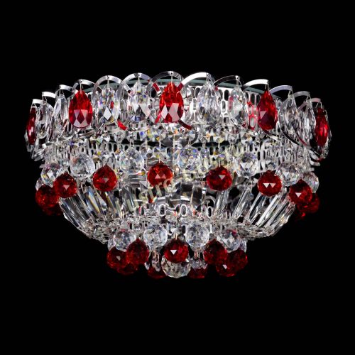 Люстра Астра Шар №3 Красная в Химках Люстра Астра Шар №3 Красная в Химках