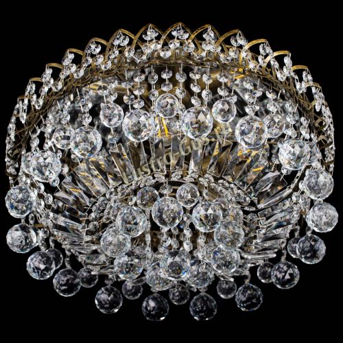 Люстра Астра Шар №5 под бронзу в Химках Гусь Хрустальный