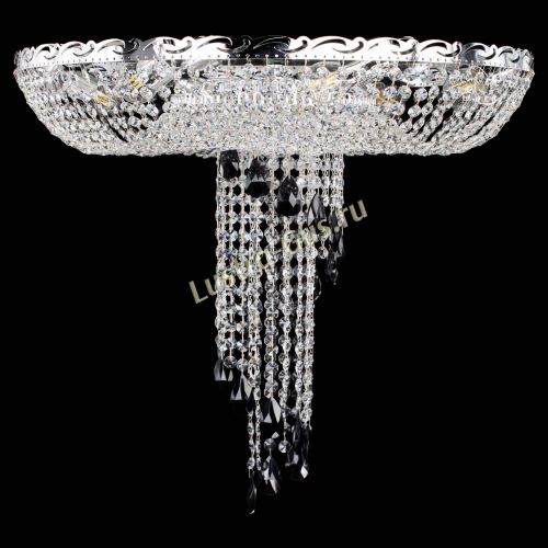 Люстра Диана №1 черная в Химках Гусь Хрустальный