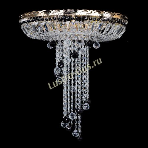 Люстра Диана №6 Шар 30 черная в Химках Гусь Хрустальный