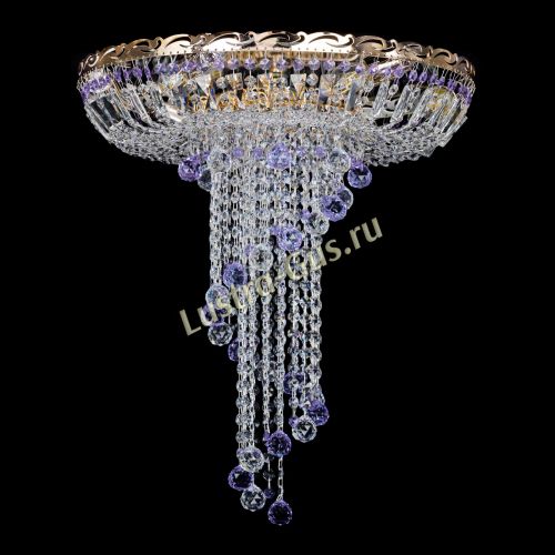 Люстра Диана №6 Шар 30 фиолетовая в Химках Гусь Хрустальный
