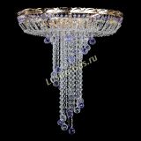 Люстра Диана №6 Шар 30 фиолетовая в Химках