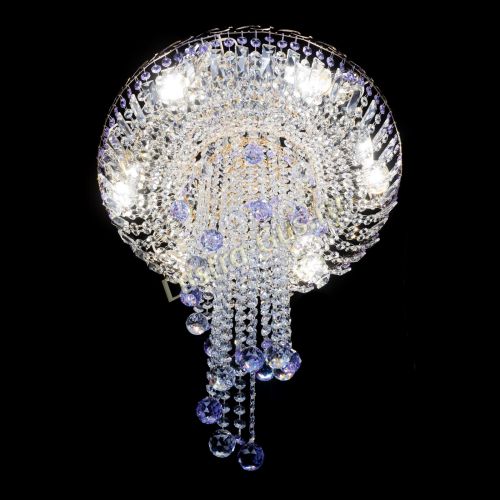 Люстра Диана №6 Шар 30 фиолетовая в Химках Гусь Хрустальный