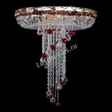 Люстра Диана №6 Шар 30 красная в Химках