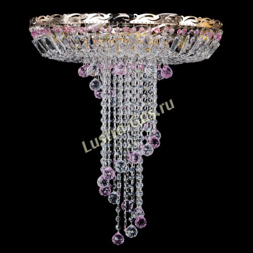 Люстра Диана №6 Шар 30 розовая в Химках Люстра Диана №6 Шар 30 розовая в Химках