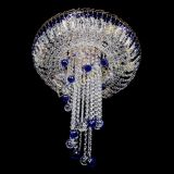 Люстра Диана №6 Шар 30 синяя в Химках