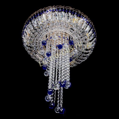 Люстра Диана №6 Шар 30 синяя в Химках Гусь Хрустальный