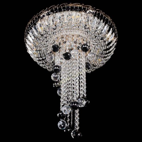 Люстра Диана №6 Шар 40 черная в Химках Гусь Хрустальный