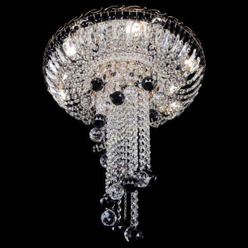 Люстра Диана №6 Шар 40 черная в Химках Гусь Хрустальный