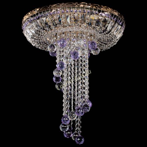Люстра Диана №6 Шар 40 фиолетовая в Химках Гусь Хрустальный