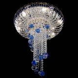 Люстра Диана №6 Шар 40 синяя в Химках