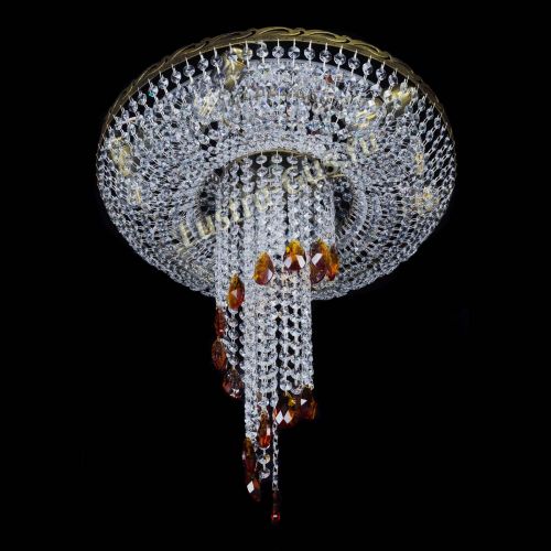 Люстра Диана №6 журавлик чайная под бронзу  в Химках Гусь Хрустальный