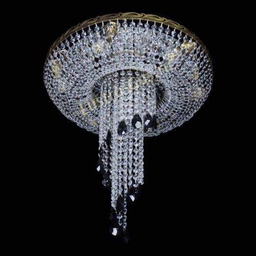 Люстра Диана №6 журавлик черная под бронзу  в Химках Гусь Хрустальный