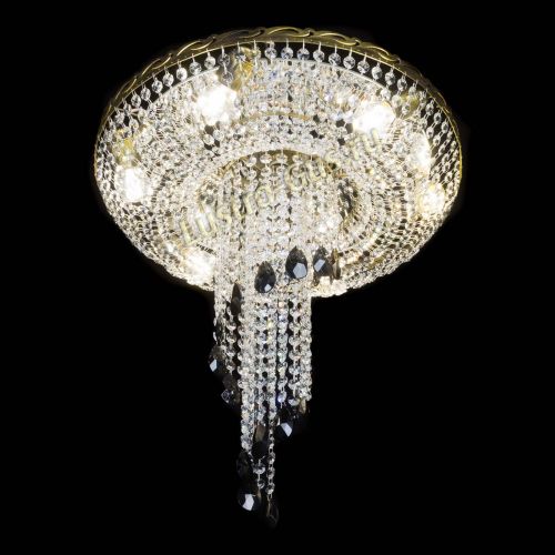 Люстра Диана №6 журавлик черная под бронзу  в Химках Гусь Хрустальный