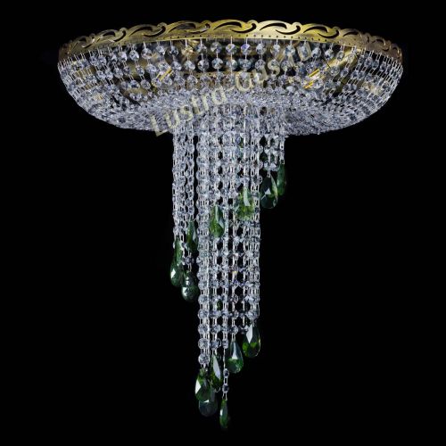 Люстра Диана №6 журавлик зеленая под бронзу в Химках Люстра Диана №6 журавлик зеленая под бронзу в Химках