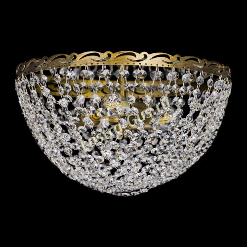 Люстра Диана Сетка под бронзу в Химках Гусь Хрустальный