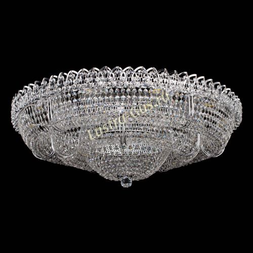 Люстра Двойное Кольцо Классика - 10 ламп в Химках Гусь Хрустальный