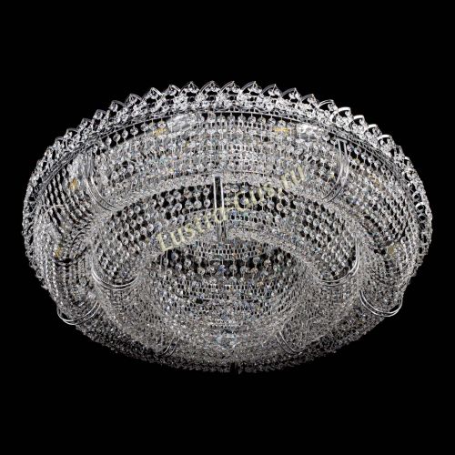 Люстра Двойное Кольцо Классика - 10 ламп в Химках Гусь Хрустальный